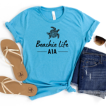 Beach life A1A Beach Shirt- Family T-shirt, Unisex Tee, Gift for Her, Gift for Him, Florida gift, A1A Coast